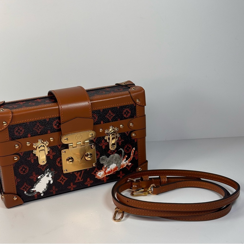 Louis Vuitton Catogram Petite Malle Black - Picture 2 of 16